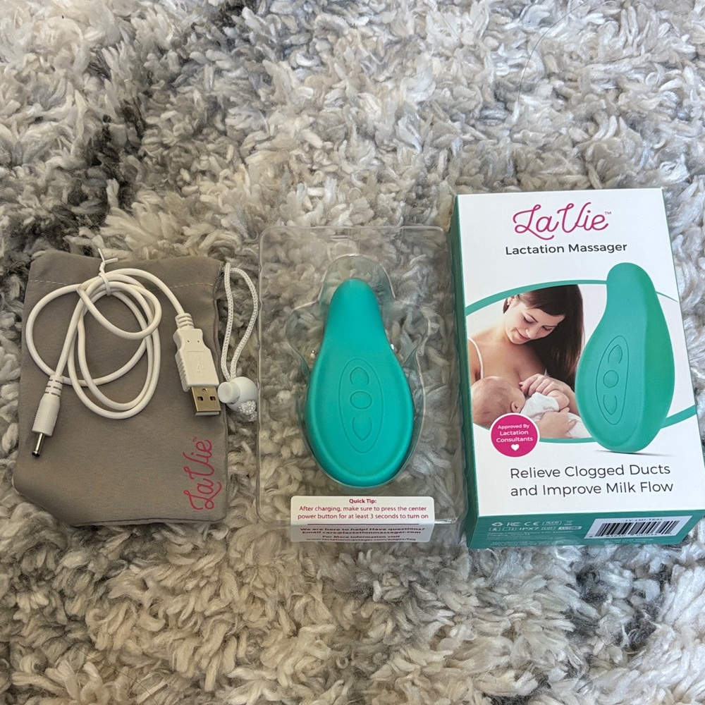Latlie Teal Lactation Massager